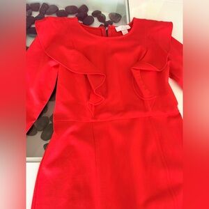 NWT- Rachel Parcell Elegant Ruffle Dress